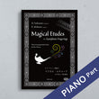 サクソフォーン運指のマジカル・エチュード（ピアノ伴奏譜）- Magical Etudes for Saxophone Fingerings: Piano Accomp. Score