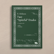 2つの意地悪なエチュード - Two "Spiteful" Etudes for Saxophone solo